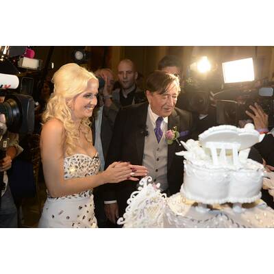 Richard Lugner sagt 'Ja' zu seiner Spatzi