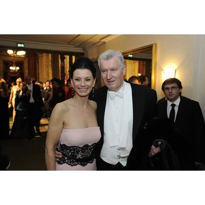 Jacqui Lugner und Helmut Werner