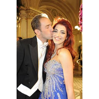 Jacqui Lugner und Helmut Werner