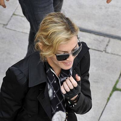 Madonna: Sightseeing in Wien