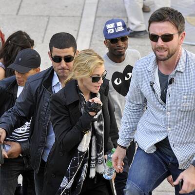 Madonna: Sightseeing in Wien