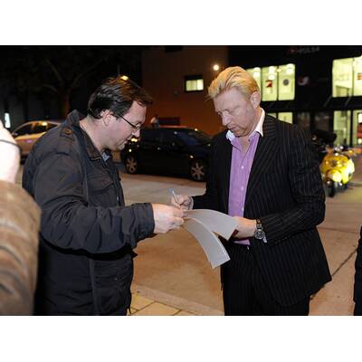 Boris Becker in Wien