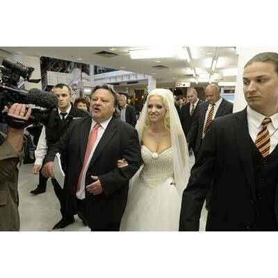 Richard Lugner sagt 'Ja' zu seiner Spatzi