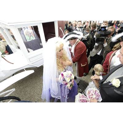 Richard Lugner sagt 'Ja' zu seiner Spatzi