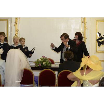 Richard Lugner sagt 'Ja' zu seiner Spatzi