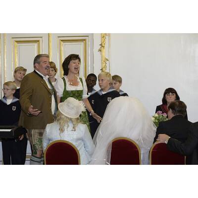 Richard Lugner sagt 'Ja' zu seiner Spatzi