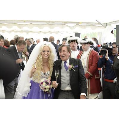 Richard Lugner sagt 'Ja' zu seiner Spatzi