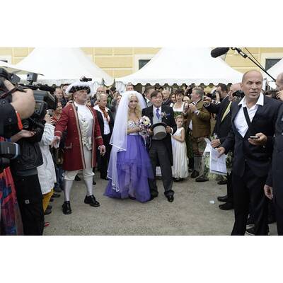 Richard Lugner sagt 'Ja' zu seiner Spatzi