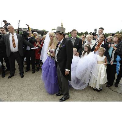 Richard Lugner sagt 'Ja' zu seiner Spatzi