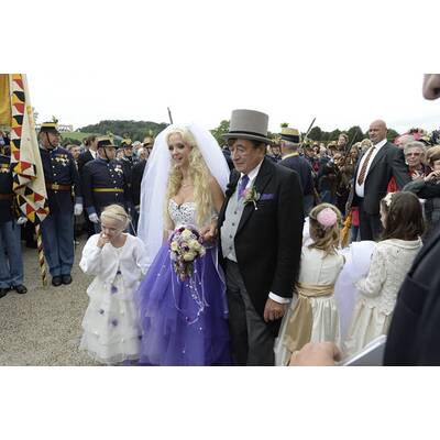 Richard Lugner sagt 'Ja' zu seiner Spatzi