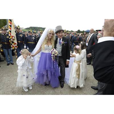 Richard Lugner sagt 'Ja' zu seiner Spatzi