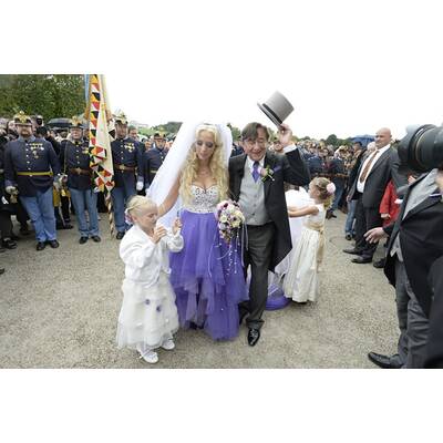 Richard Lugner sagt 'Ja' zu seiner Spatzi