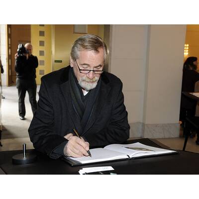 Aufbahrung: Abschied von Ludwig Hirsch  