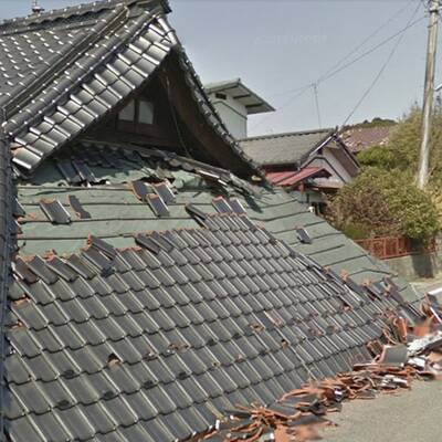 Ein Google-Street-View-Auto fuhr durch die radioaktiv verseuchte Stadt Namie und machte diese Fotos 