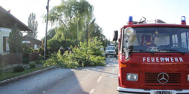 Wieder heftige Unwetter in Österreich