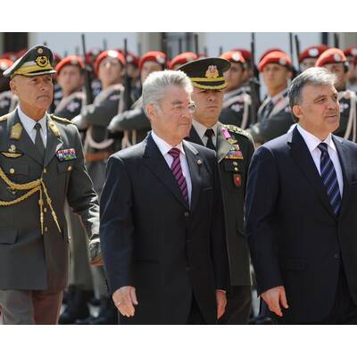Türkei-Präsident Gül in Österreich