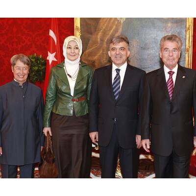 Türkei-Präsident Gül in Österreich