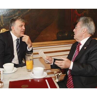 Türkei-Präsident Gül in Österreich