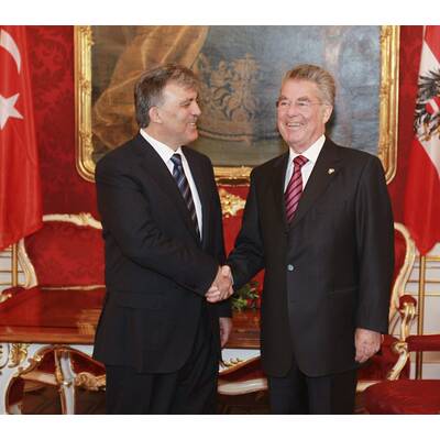 Türkei-Präsident Gül in Österreich