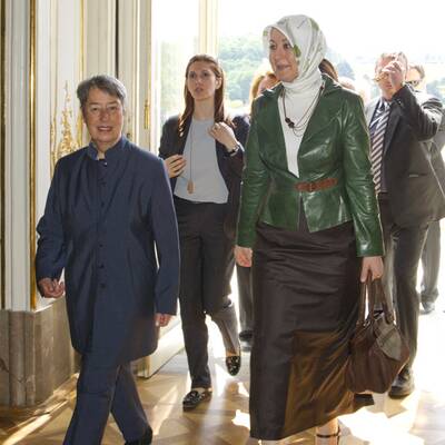 Türkei-Präsident Gül in Österreich