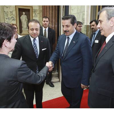 Türkei-Präsident Gül in Österreich