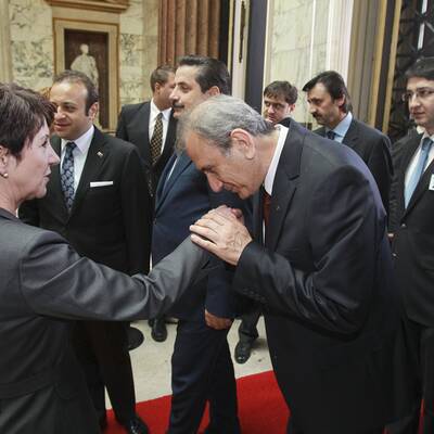 Türkei-Präsident Gül in Österreich