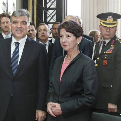 Türkei-Präsident Gül in Österreich