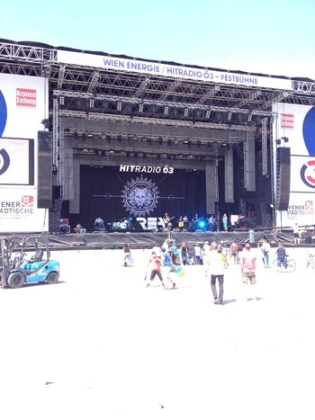 Donauinselfest Soundcheck Rea Garvey Twitter