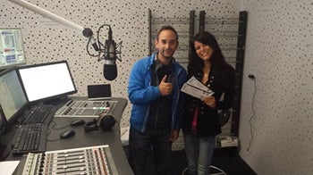 Daniel Fettner und Radio24 Gewinnerin Kathi