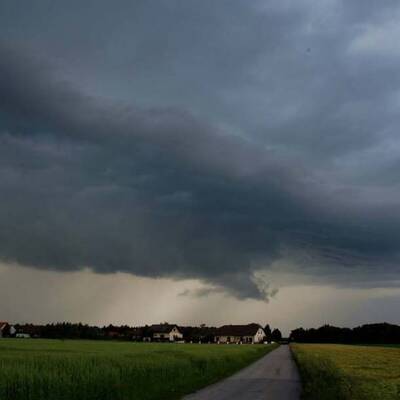 Gewitterwolken im Waldviertel