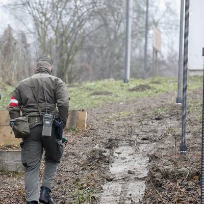 Die ersten Bilder vom Grenz-Zaun