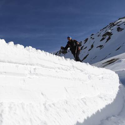 Schneeräumung auf der Großglockner-Hochalpenstraße 