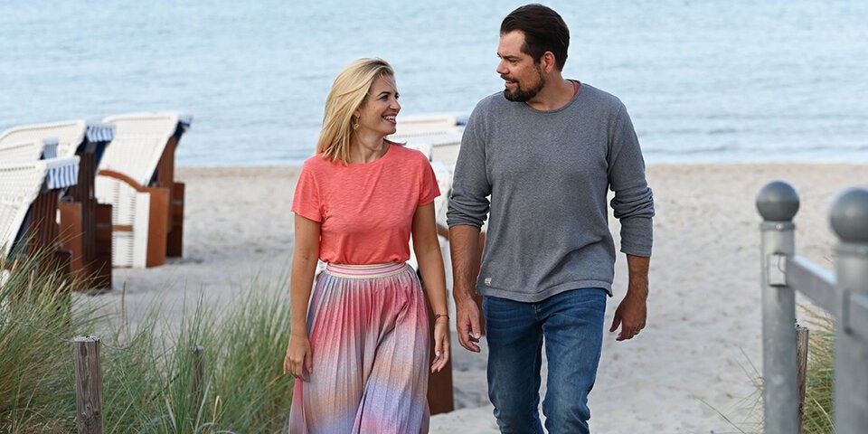 Susan Sideropoulos und Daniel Fehlow