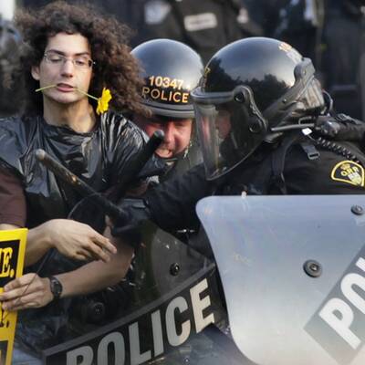 Krawalle vor G-20-Gipfel