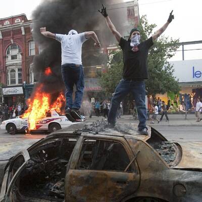 Krawalle vor G-20-Gipfel