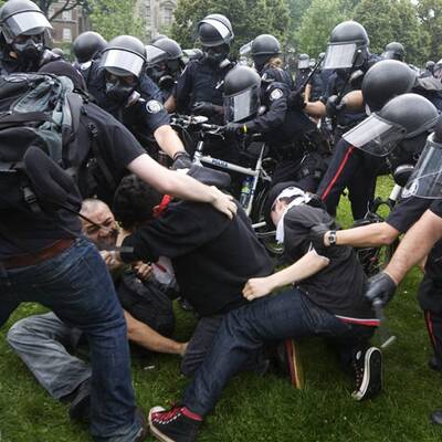 Krawalle vor G-20-Gipfel