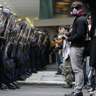 Krawalle vor G-20-Gipfel