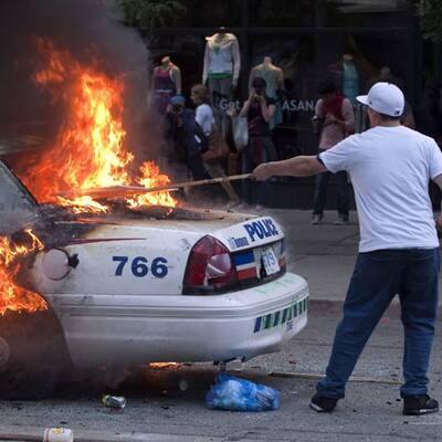 Krawalle vor G-20-Gipfel