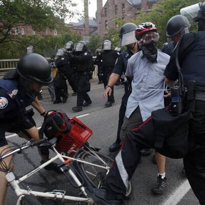 Krawalle vor G-20-Gipfel