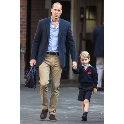 Prinz George: Sein erster Schultag