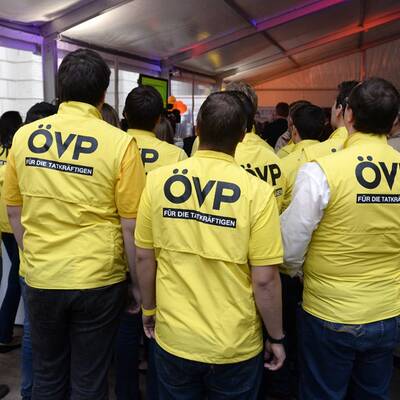 Stimmungsbilder aus den Parteizentralen 