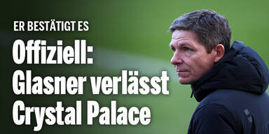 Offiziell: Glasner verlässt Crystal Palace