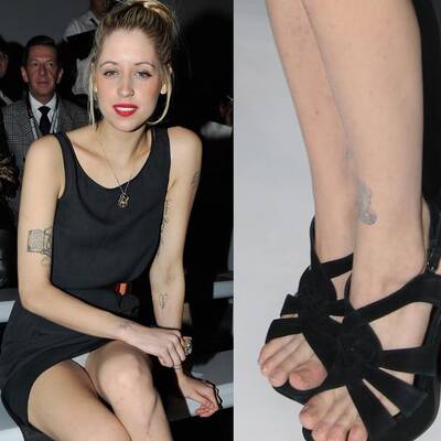 Peaches Geldof zeigt Höschen und ungepflegte Zehen