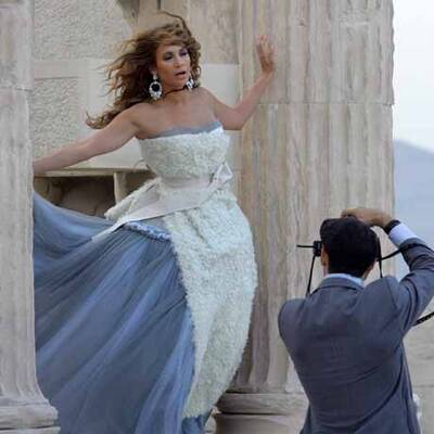 Jennifer Lopez: Diva als griechische Göttin