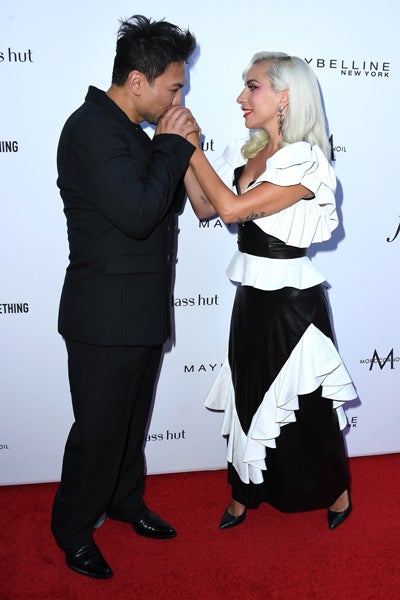 Frederic Aspiras and Lady Gaga