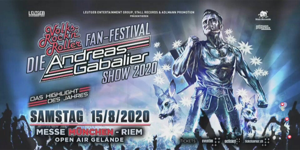 Gabalier-Bombe geplatzt: Er plant Mega-Fan-Festival in München