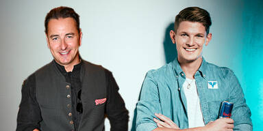 Andreas Gabalier und Thomas Morgenstern