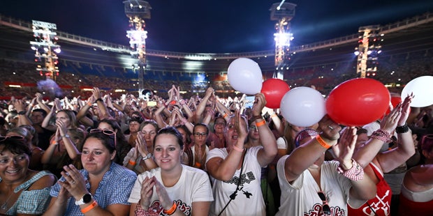 Gabalier: Hitze-Schlacht & Hit-Feuerwerk bei Wien-Finale
