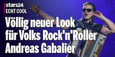 Völlig neuer Look für Volks Rock'n'Roller Andreas Gabalier