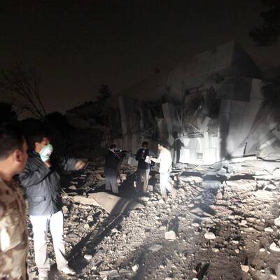 Der Angriff galt dem libyschen Diktator